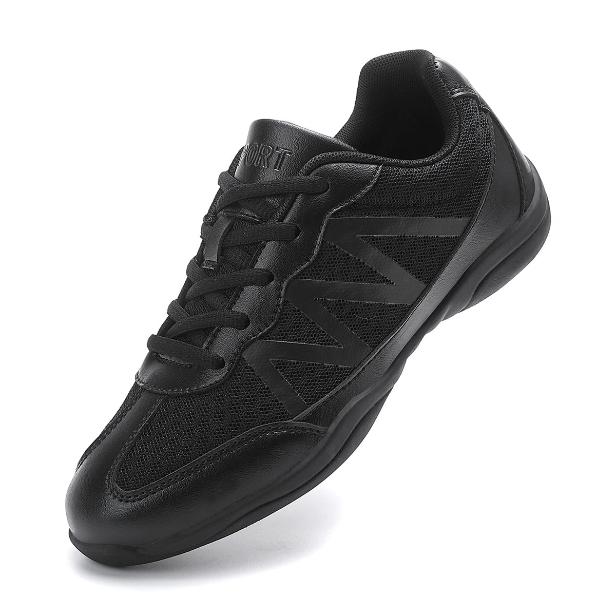 New Cheerleading Shoes Children's Dance Shoes Competitive Aerobics Shoes Fitness Shoes Women's White Jazz Sports Shoes 2105
