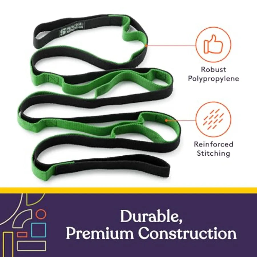 Yoga Strap for Stretching and Flexibility Training Physical Therapy