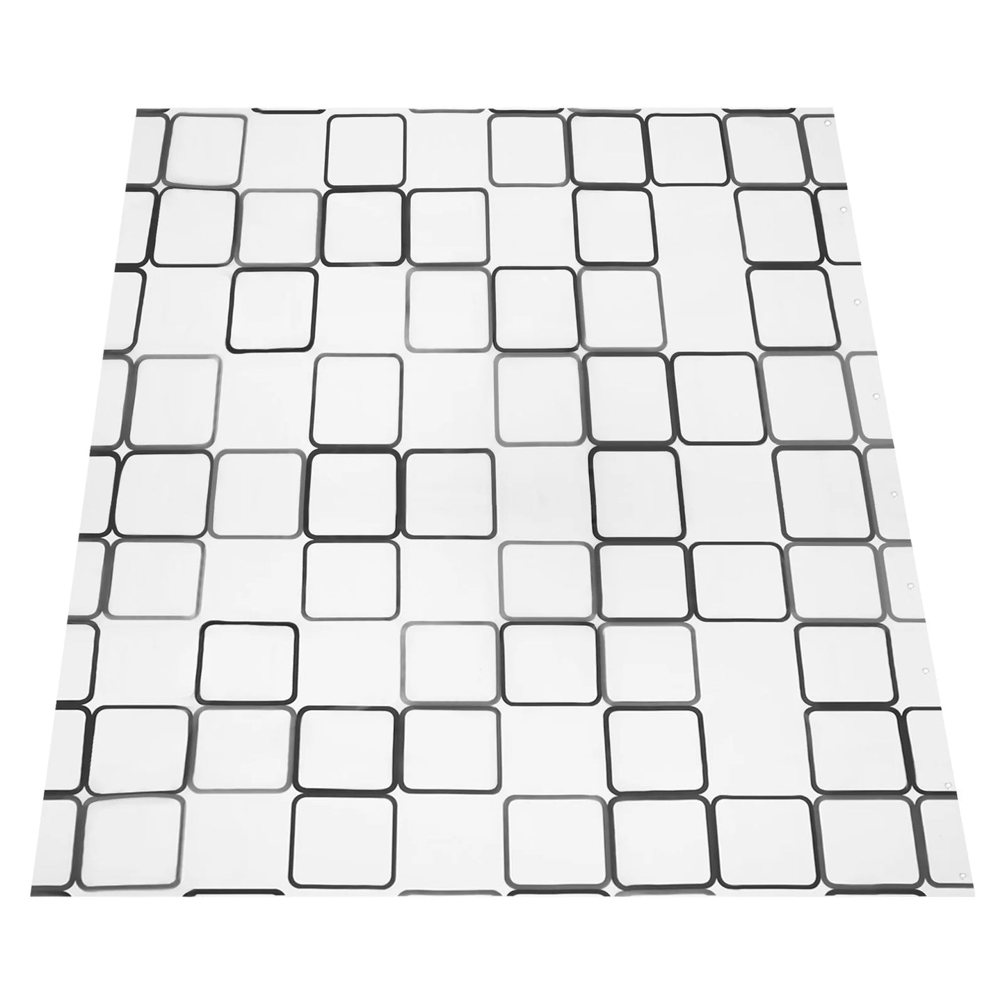 Extendable U Shaped Shower Curtain Rod Set Punch Free Bathroom