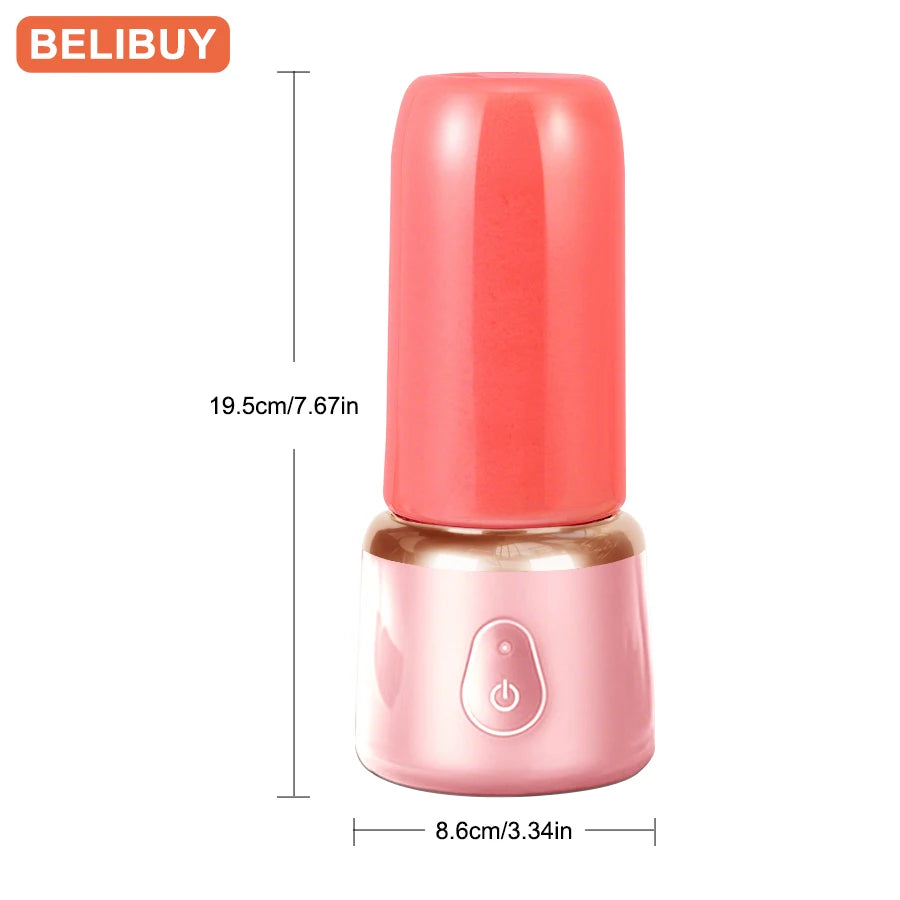 400ml Portable Juicer Blender Electric Fruit Juicer USB Charging Lemon Orange Fruit Juicing Cup Smoothie Blender Machine