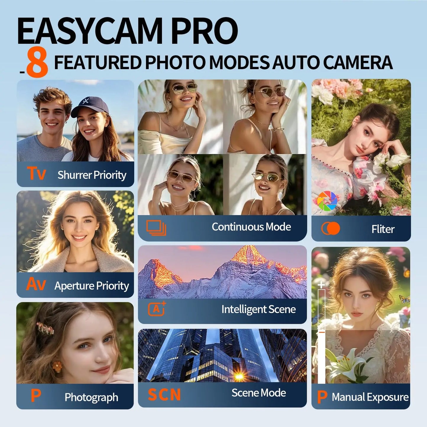 4K Digital Cameras for Photography & Vlogging,72MP WiFi Touch Screen Vlogging Camera,4K Video Camera,12X Optical Zoom,with Flash