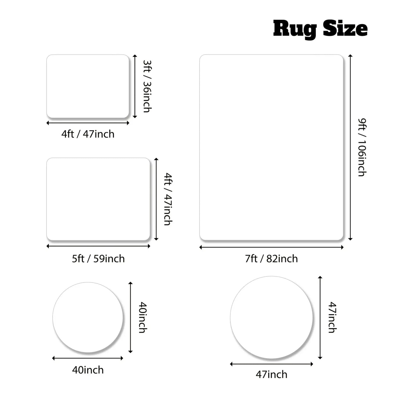 Gnizama Floral Modern Area Rug for Living Room and Bedroom