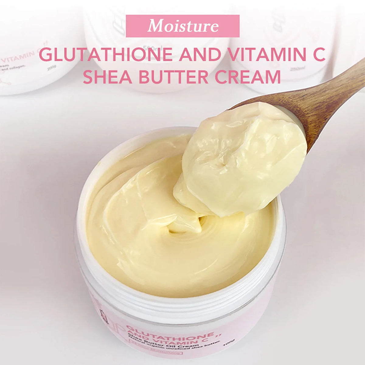 AILKE Whitening And Lightening Cream, For Face and Body, With Shea Butter Oil, Natural Intense Hydrating for Normal to Dry Skin