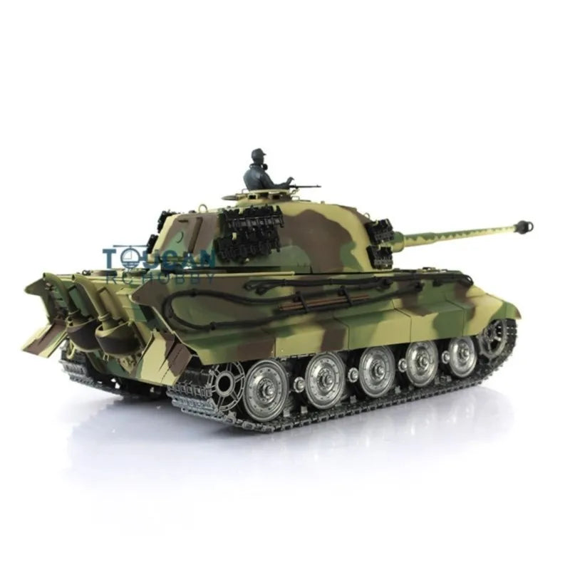 TOUCAN RC HOBBY Henglong King Tiger RC Tank With Metal Wheels