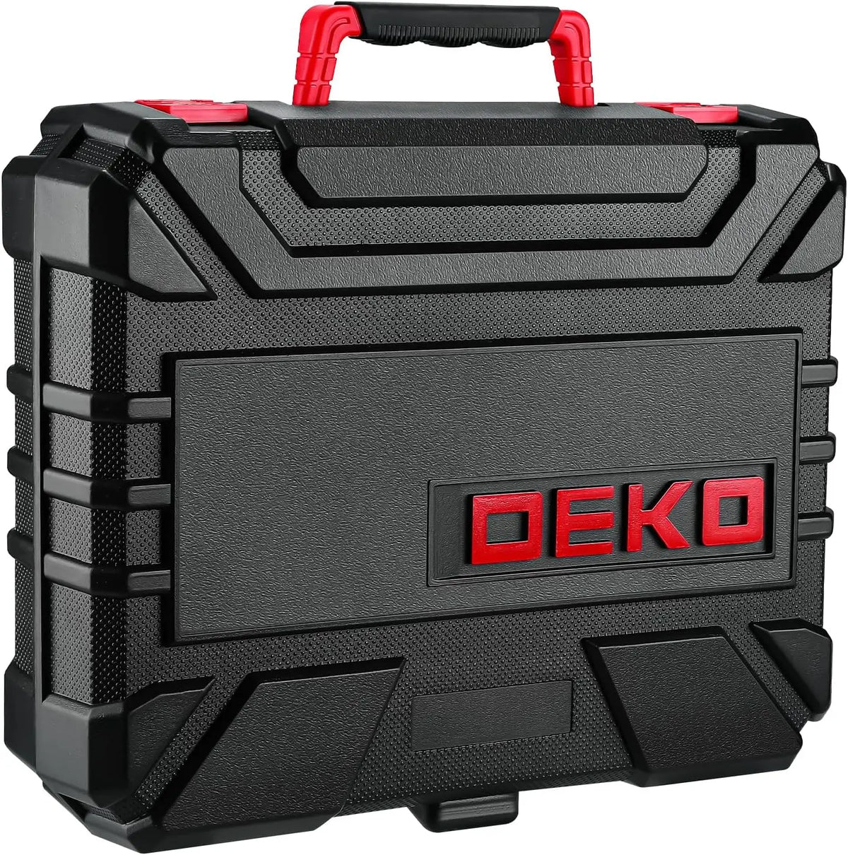DEKO 126 Piece Cordless Drill and Household Hand Tool Kit