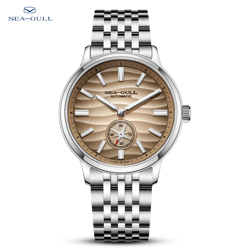 Sea-Gull Automatic Mechanical Mens Wristwatch Polaris Sub Dial Luminous