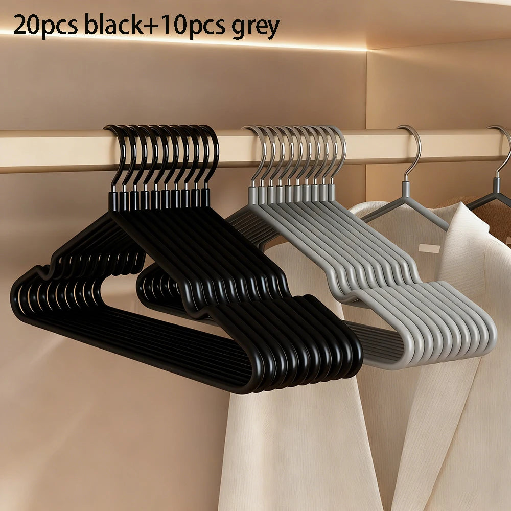 Metal Clothes Hangers Anti Slip Heavy Duty Space Saving Organizers