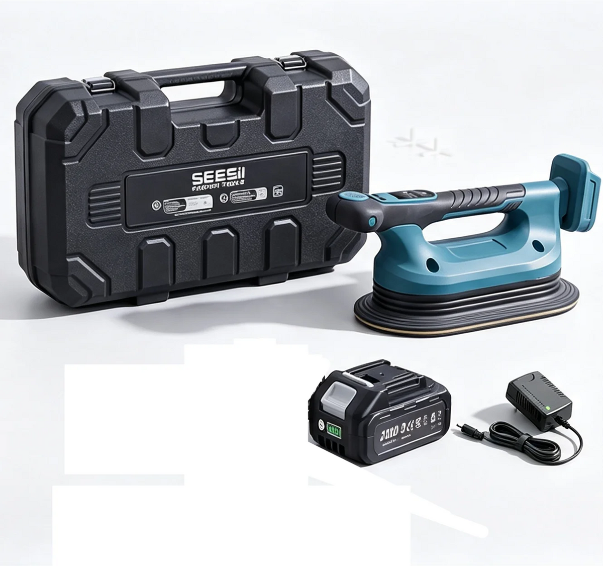 SeeSii Cordless Tile Vibration Leveling Machine With Suction Plate