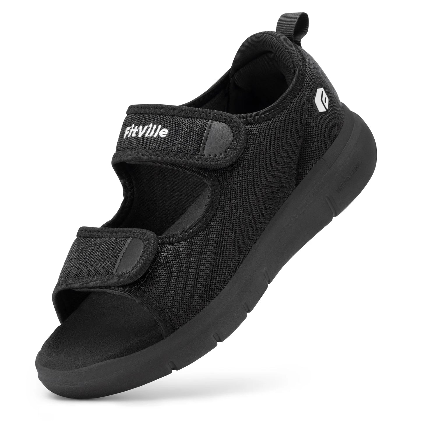 Fitville Mens Plantar Fasciitis Sandals Lightweight Breathable Comfort