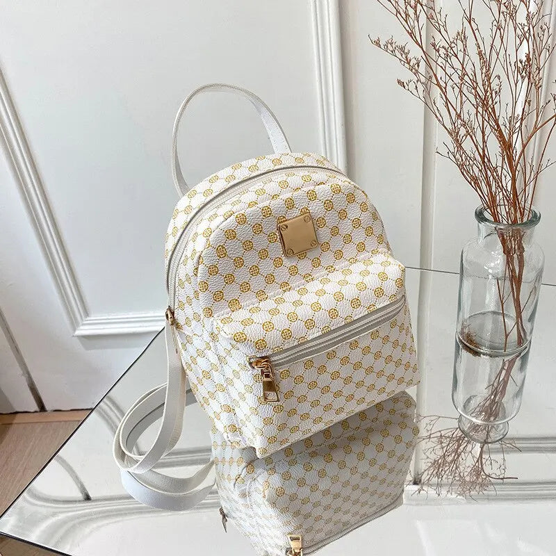 Classic Women Backpack For School And Daily Use Fashion Bag