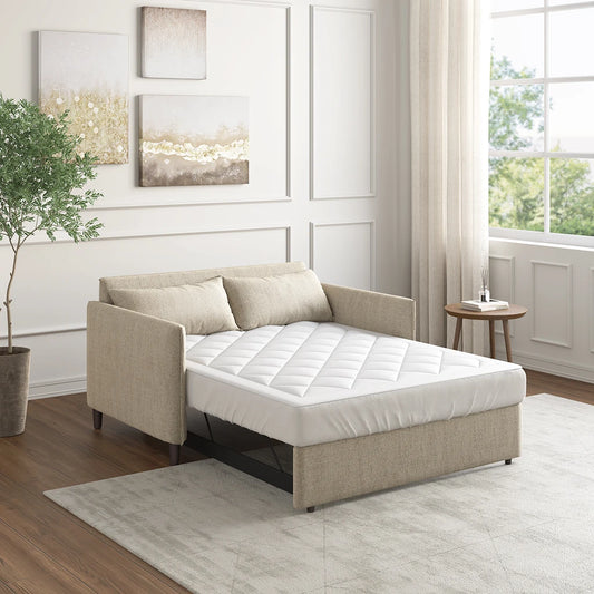 Waterproof Sofa Bed Mattress Pad (White + Microfiber)