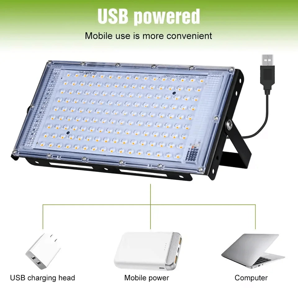 96 LED Red Light Therapy Panel USB Powered 180° Adjustable Phototherapy Lamp for Face Body Skin Beauty Muscle Recovery Joint Comfort Relaxation Home Spa Wellness Portable Light Therapy Device 23.5×14cm