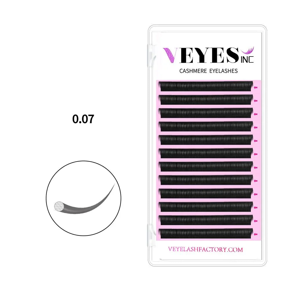VEYES INC Cashmere Lashes Faux Mink Mix Individual Volume Lashes
