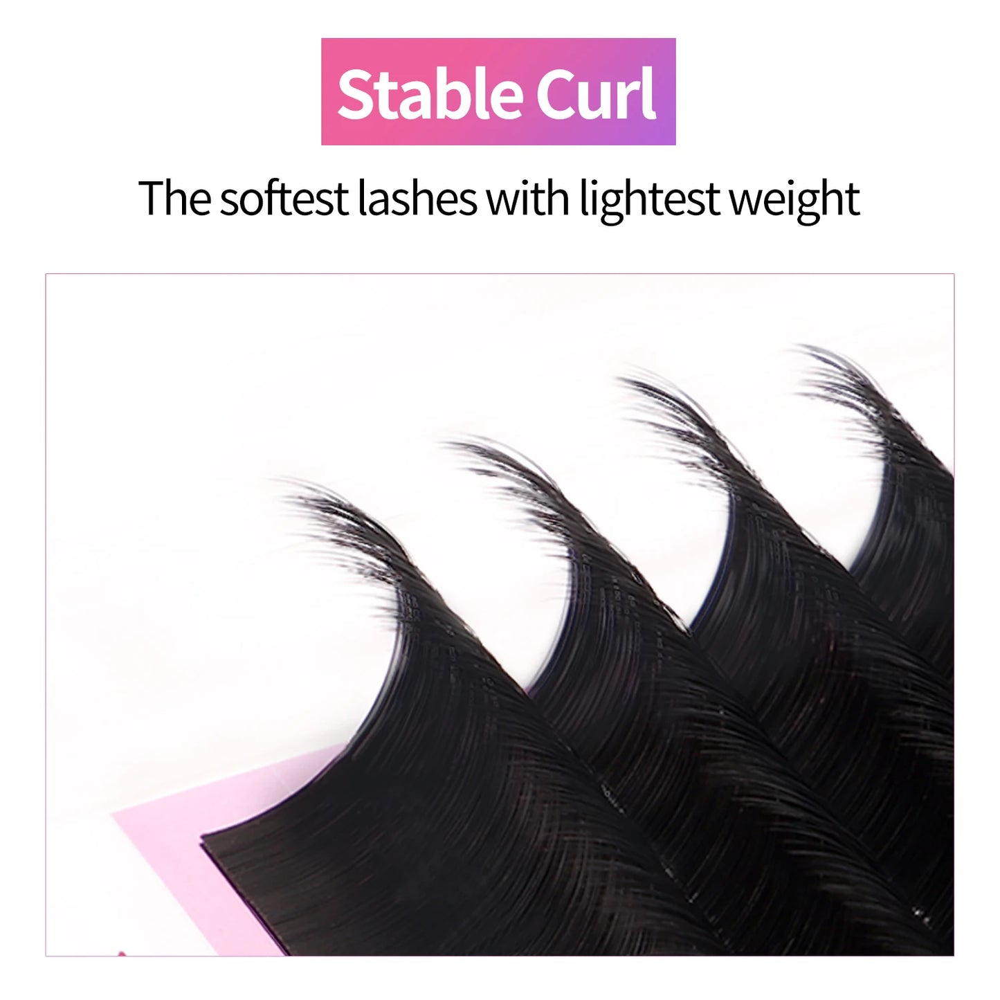 VEYES INC Cashmere Lashes Faux Mink Mix Individual Volume Lashes