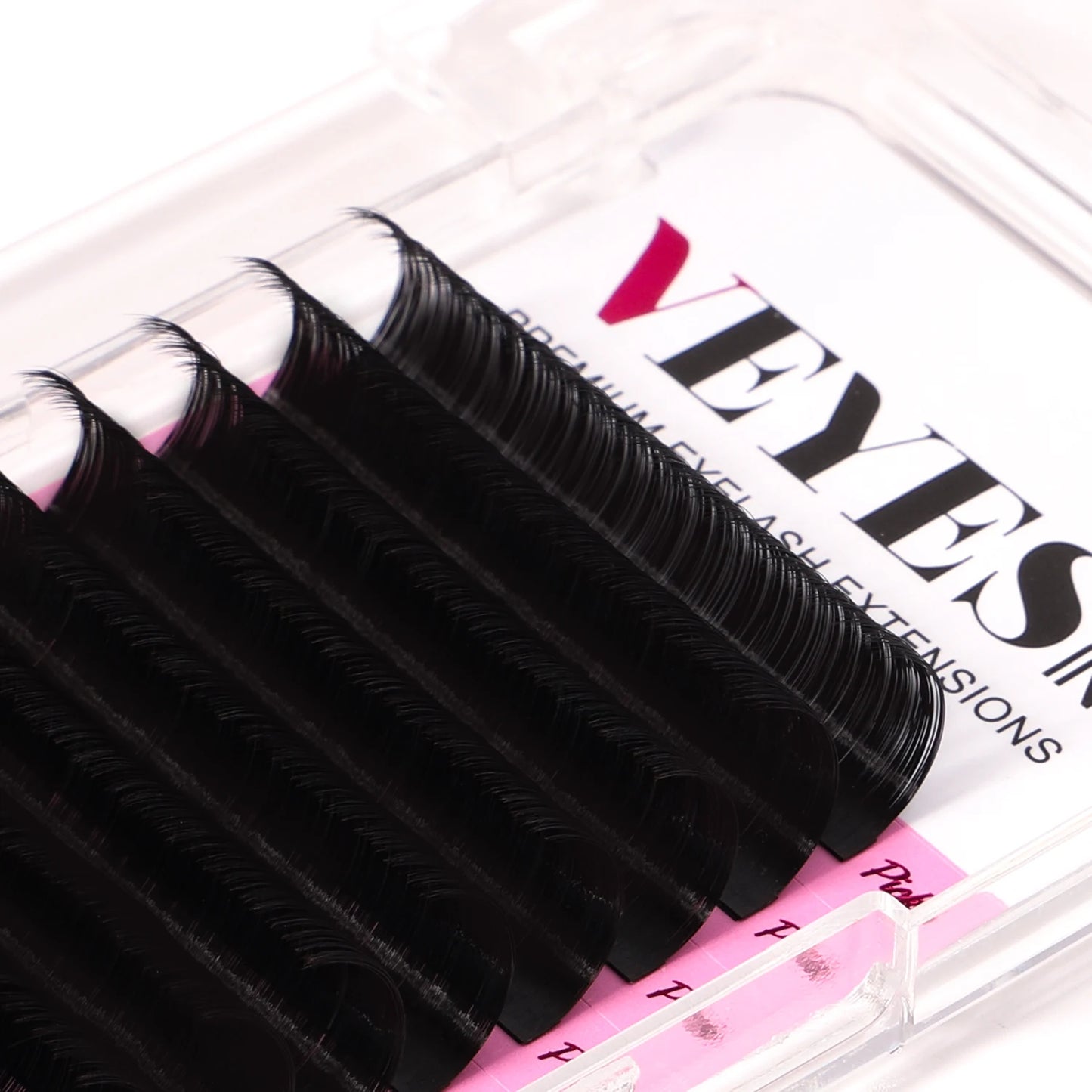 Veyes Inc Premium INDIVIDUAL Eyelash Extensions Matte Lashes 8-20mm Veyelash Professionals Classic Natural Lash Bulk Wholesale