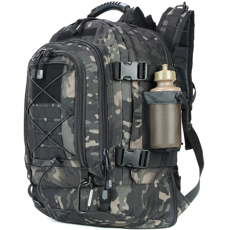 LQARMY Military Tactical Backpack Molle Assault Rucksack for Outdoor Hiking
