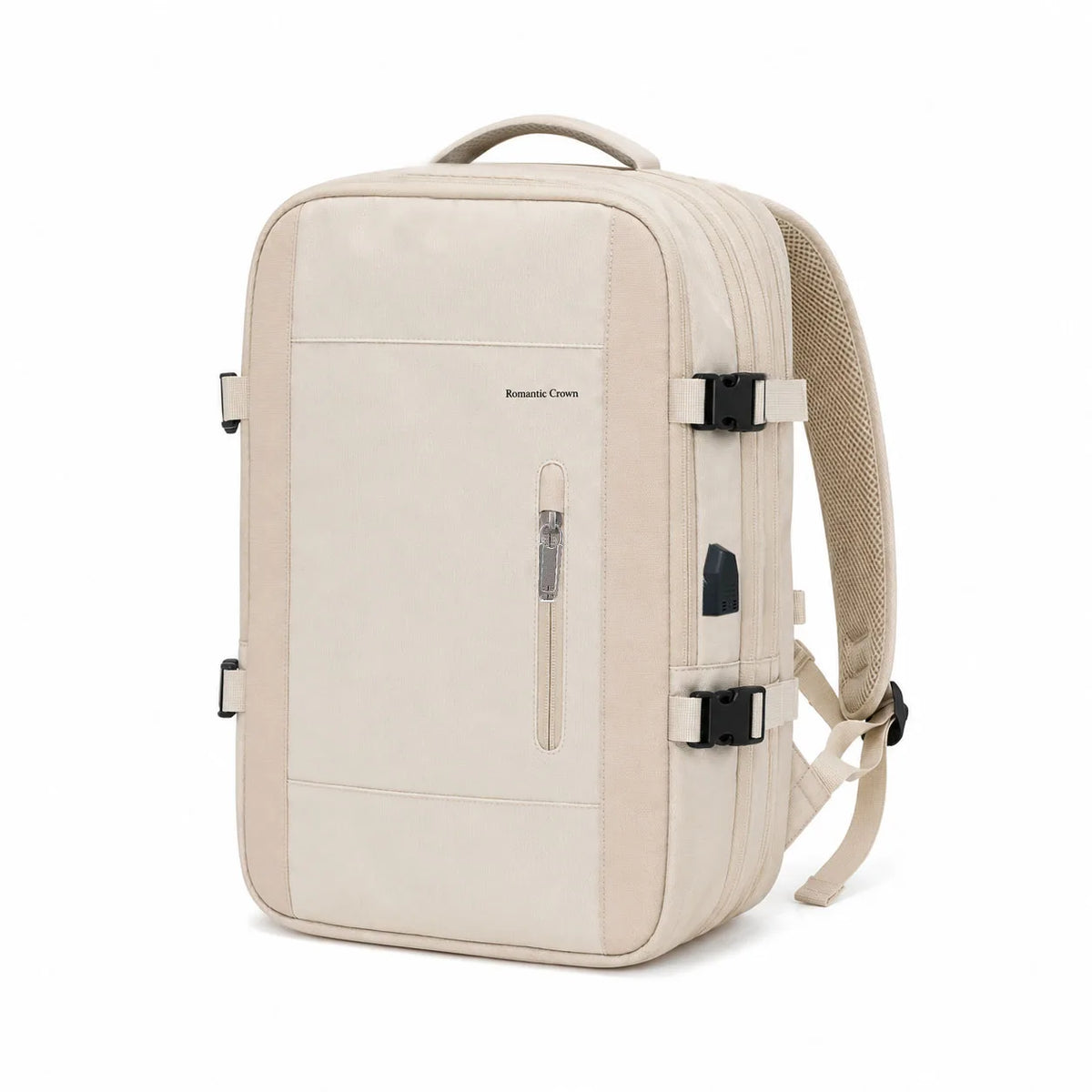 Tolife Premium Expandable Travel Backpack for Women, Large Capacity Carry‑on Laptop Backpack with USB Charging Port, Water‑Resistant Multi‑Compartment Business Weekender Bag for Work, Trip & Daily Commute