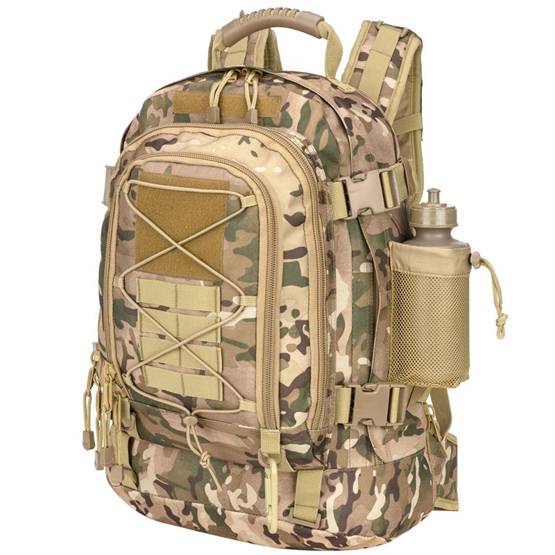 LQARMY Military Tactical Backpack Molle Assault Rucksack for Outdoor Hiking