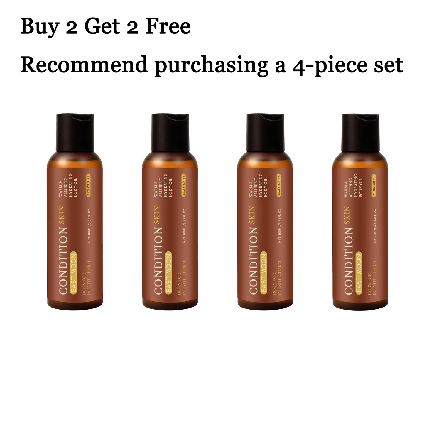 100ML Men Body Essence Oil Gentle Moisturizing Improve Skin Texture Smoothing Nourishing Pores Enhance Elasticity Lasting Fragrance Non-sticky Body Care Oil