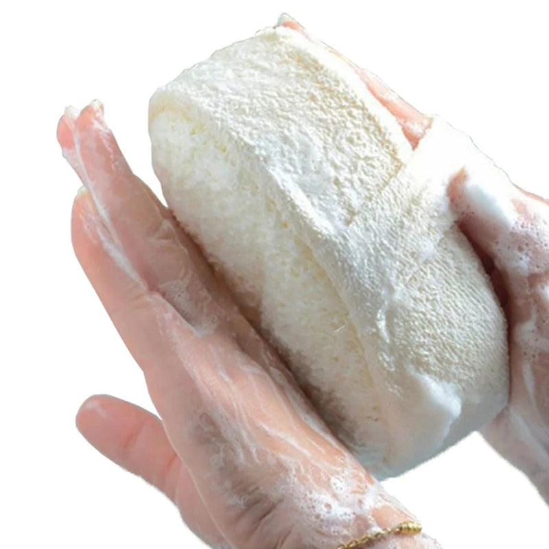 100% Natural Loofah Sponge Unisex Bath Towel Wipe Thick Sponge Bath Shower Rub Wash Body Scrubber Durable Healthy Massage Brush