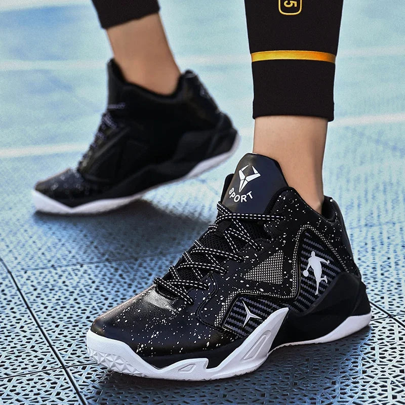 Kids Brand Basketball Shoes Children Casual Shoes Outdoor Boys Basketball Sneakers Breathable Comfortable New Children Sport Shoes Girls Gym Shoes