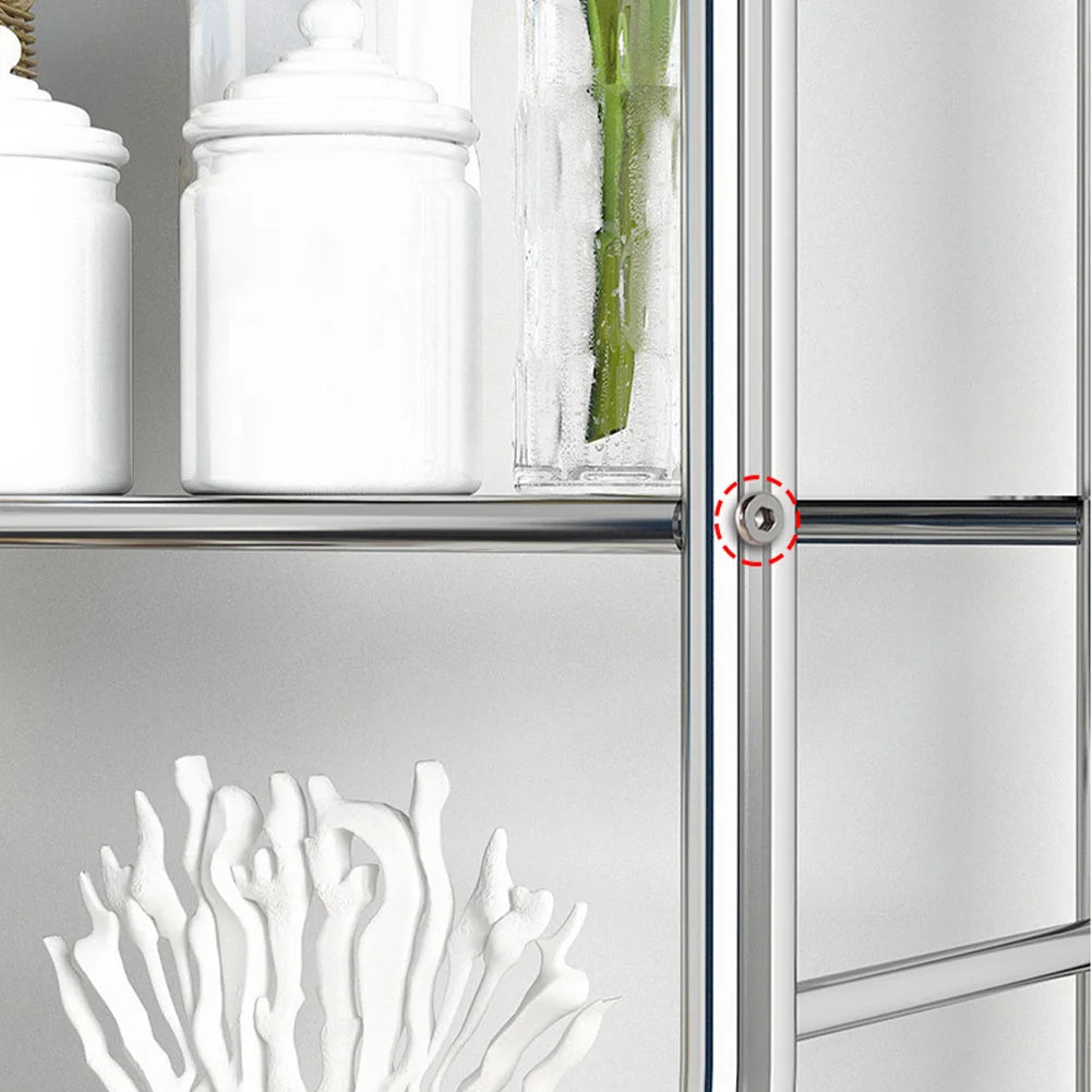 Studyset Over Toilet Storage Shelf Two Tier Bathroom Organizer