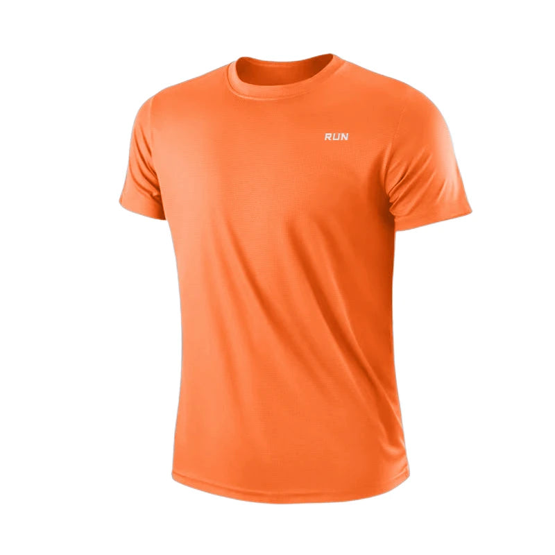 GenDaway Mens Quick Dry Short Sleeve Gym T Shirt Top