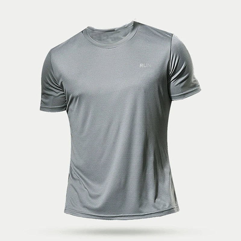 YOUONGWEAR CN Summer Quick Dry Running Gym Shirt Men