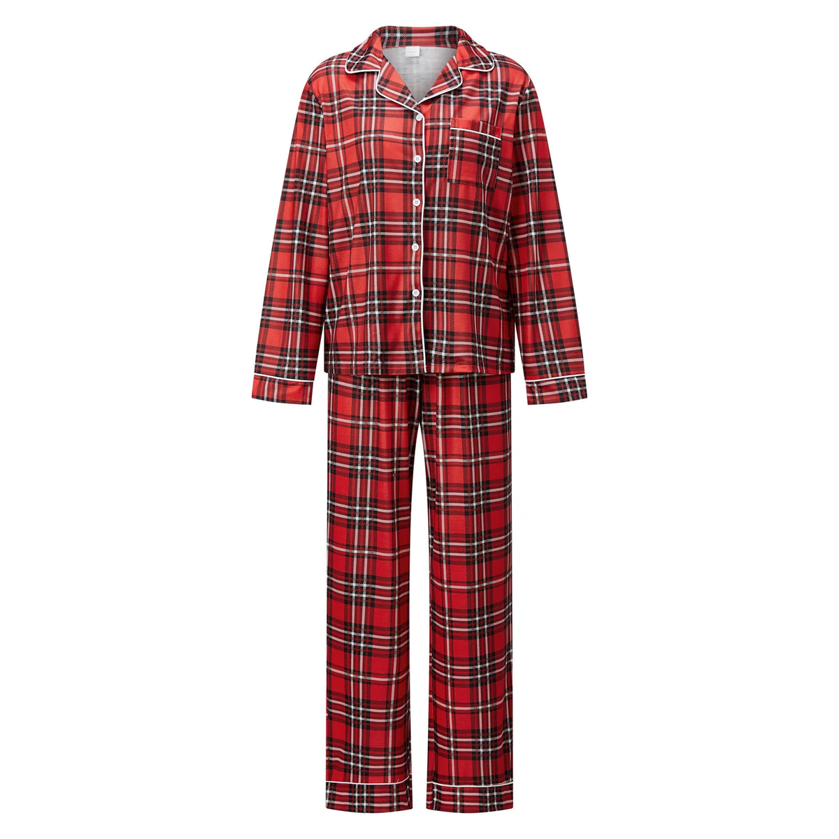 For Family Matching-Buffalo-Plaid Pajamas For Family Plaid Pajamas Pajamas For Matching Christmas Sleepwear Outfits