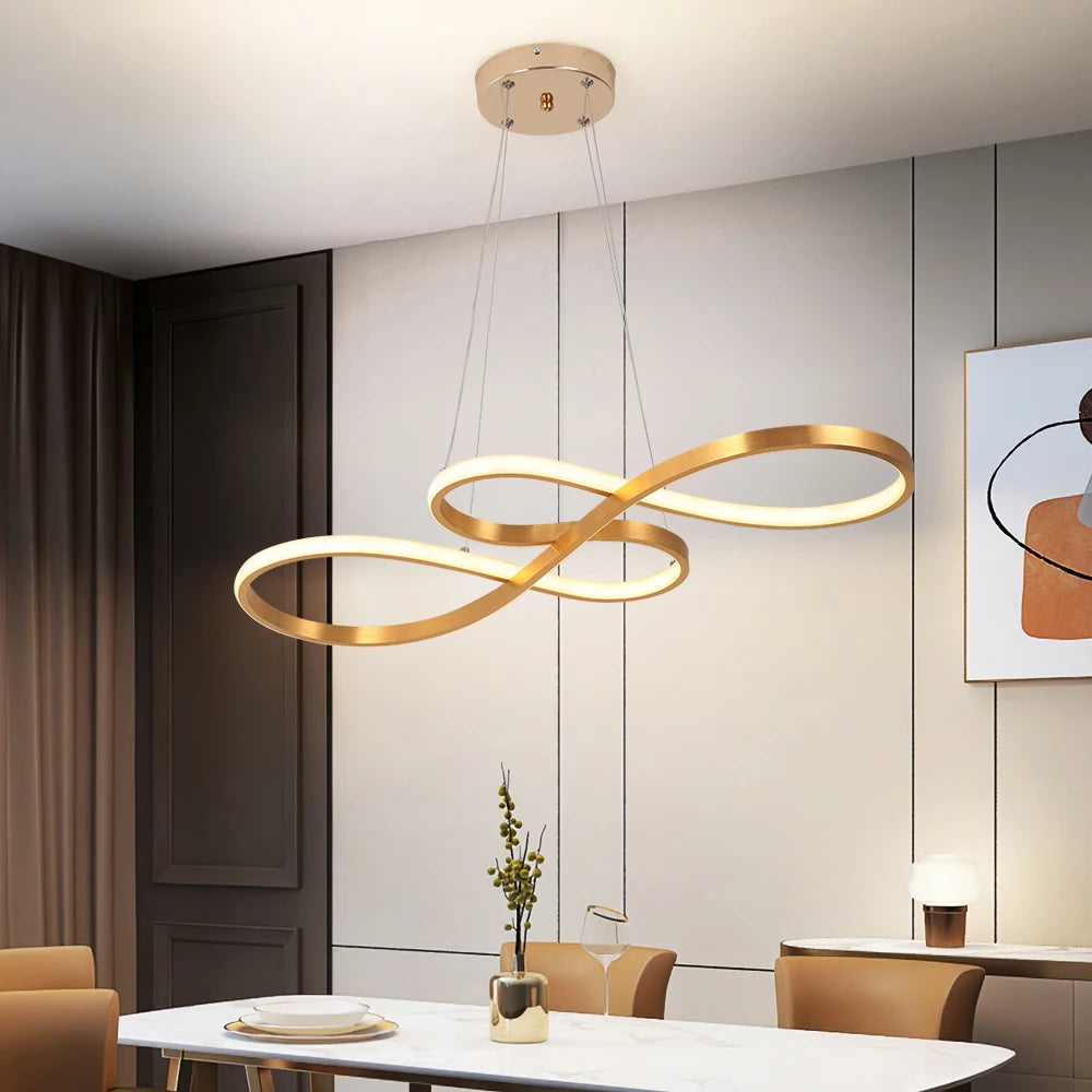 GreeLustr Modern Minimalist LED Pendant Light For Dining Rooms