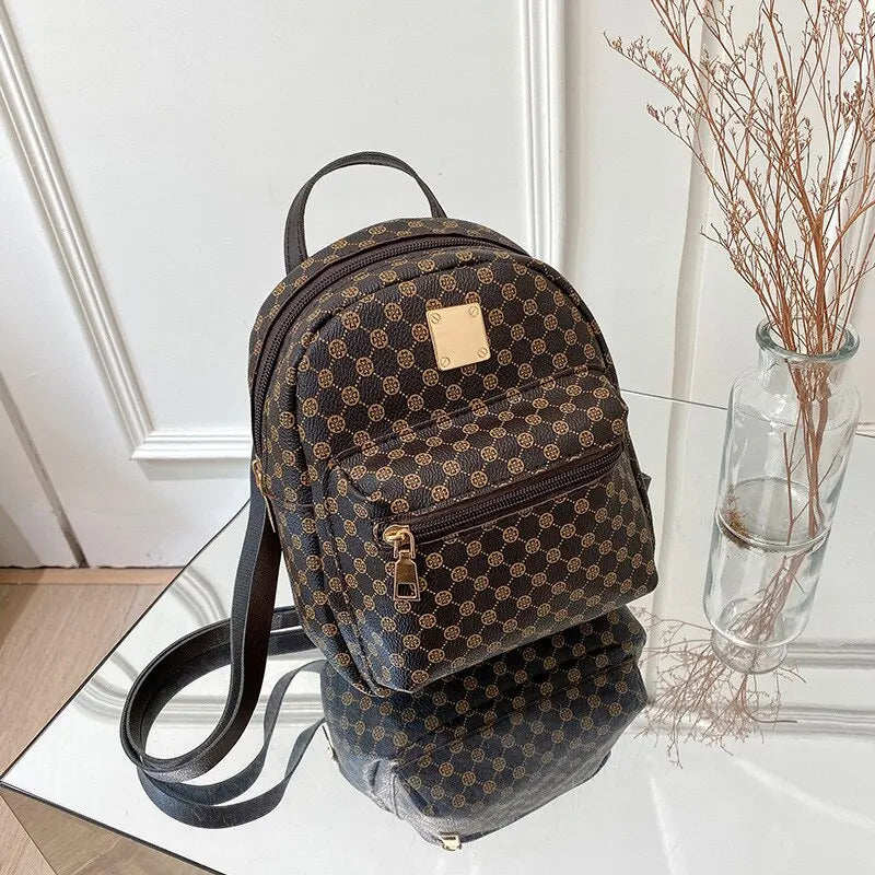 Classic Women Backpack For School And Daily Use Fashion Bag