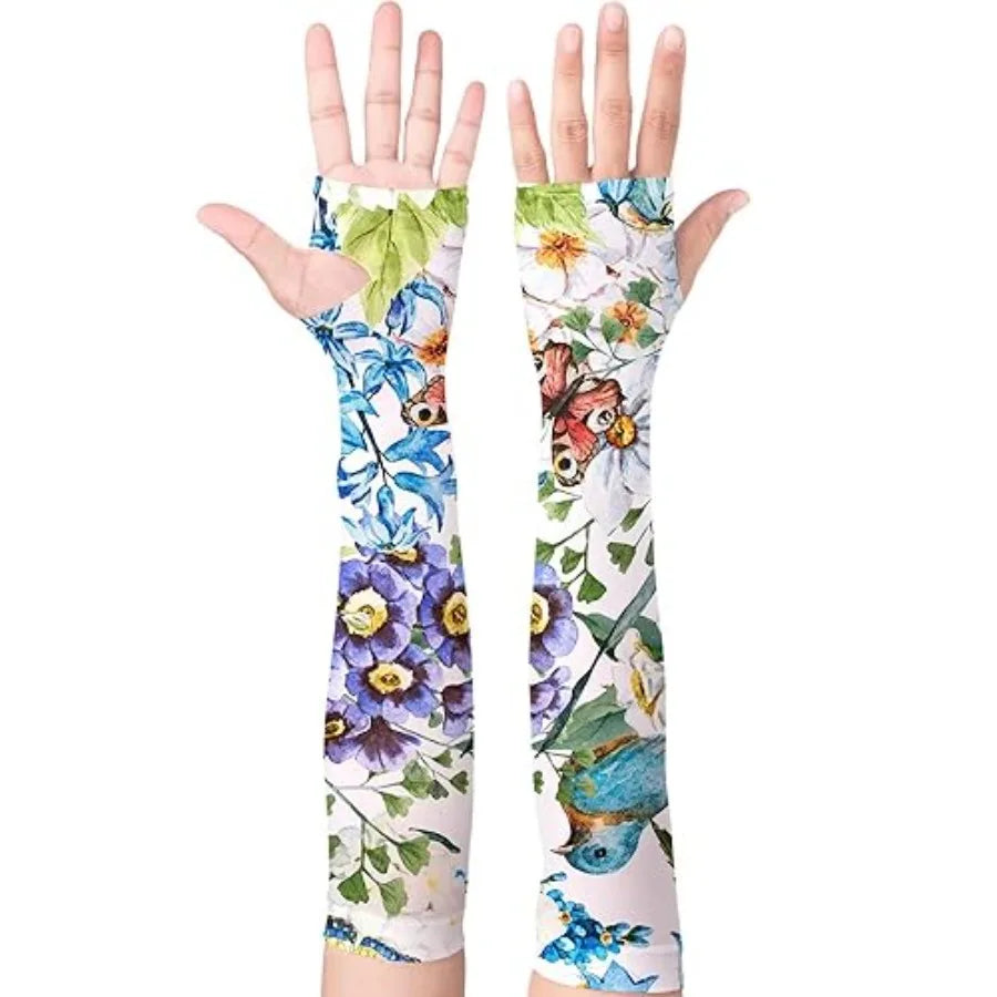 Gardening Sleeves for Women Farm Sun Protection Thorn Proof Cooling Arm Sleeves to Cover Arms for Garden Sports