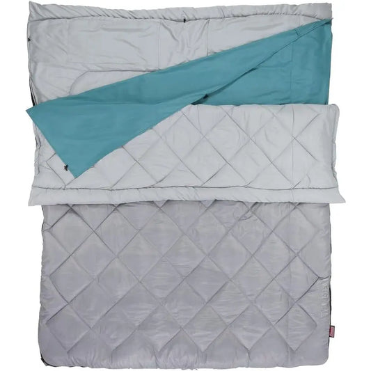 45° Double Sleeping Bag, XL Size with Tall Design, Splittable, Machine Washable