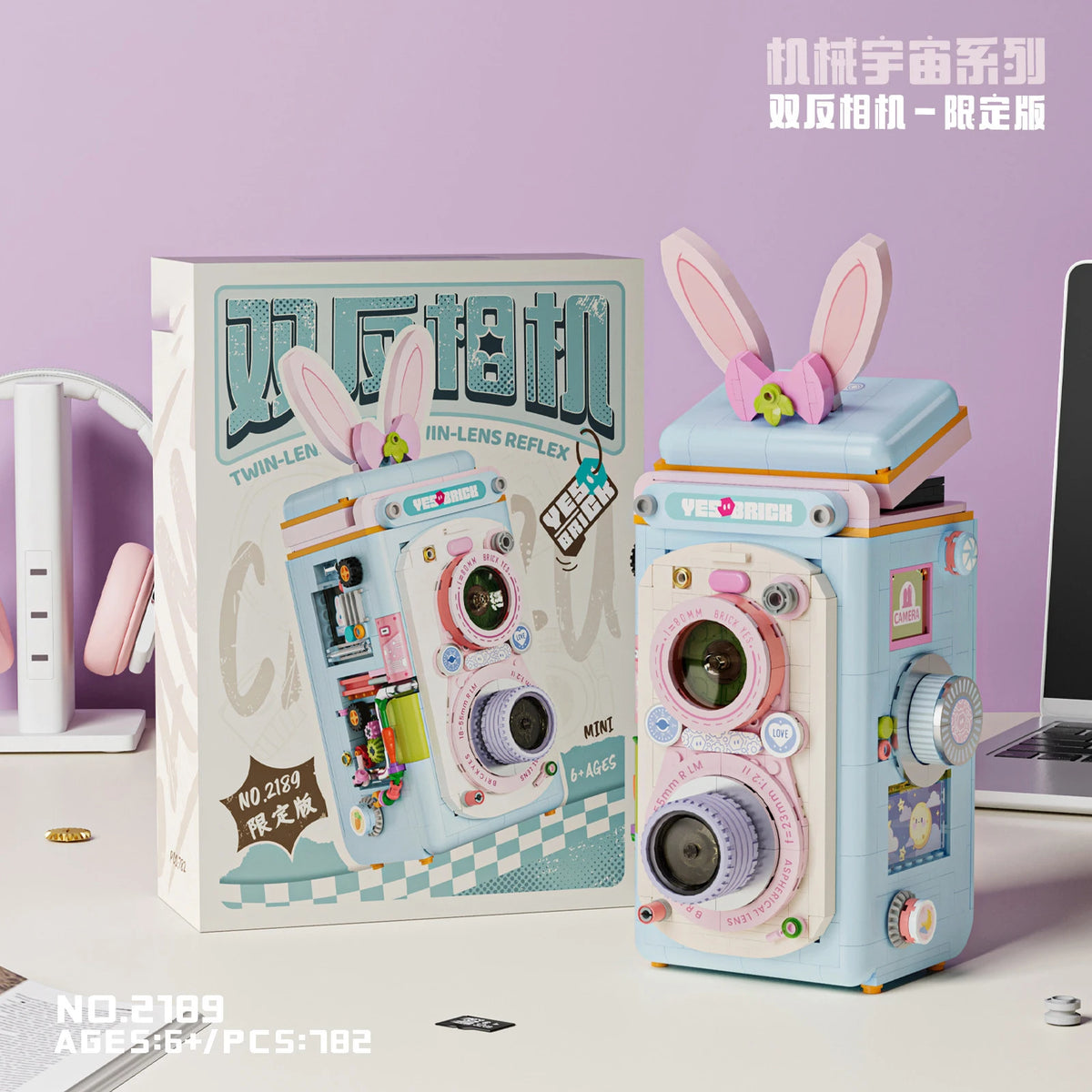 Camera Micro Building Block Constructor Set Cameras Assembly Bricks Home Decoration Toy for Children 6 To 12 Year Girl Sets Gift