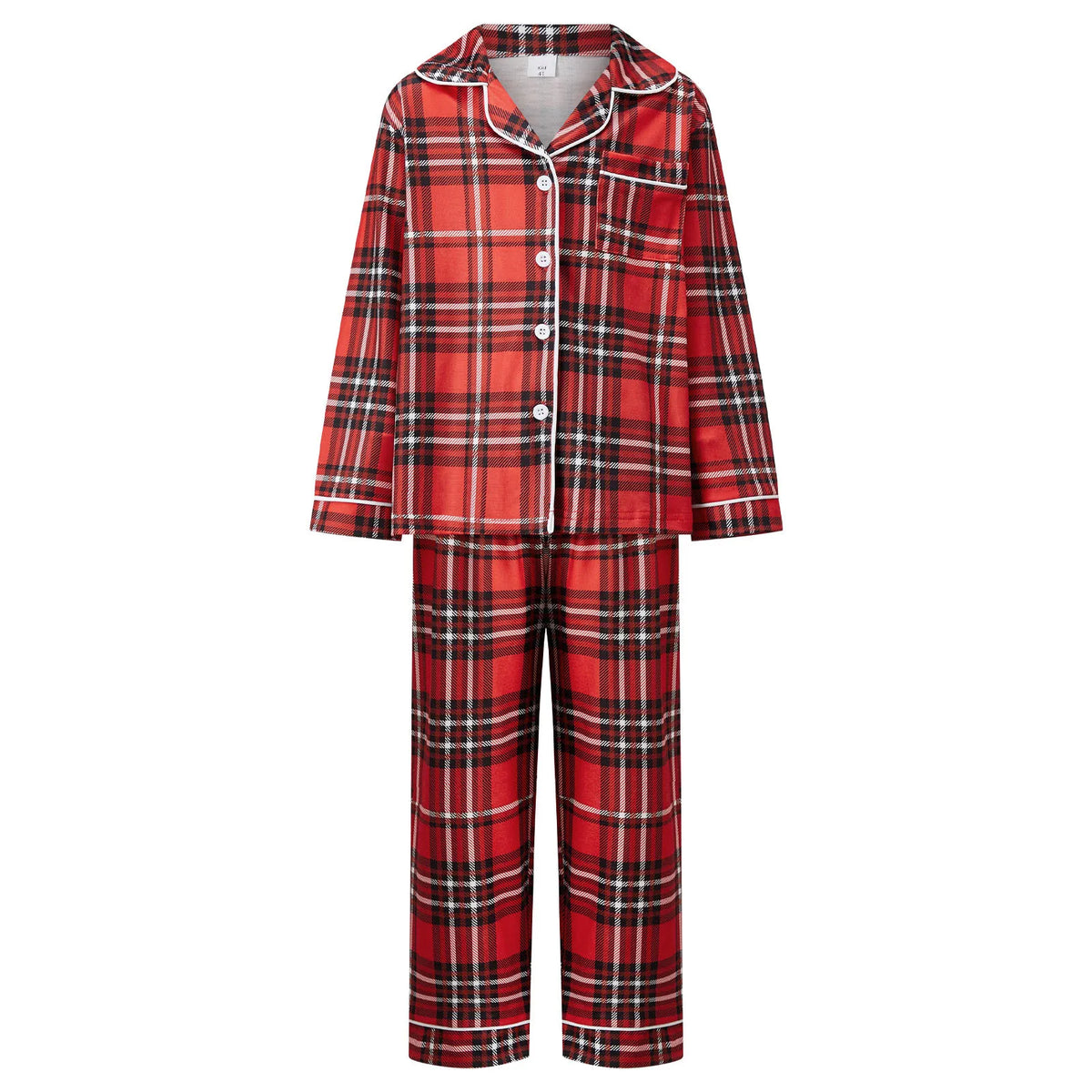 For Family Matching-Buffalo-Plaid Pajamas For Family Plaid Pajamas Pajamas For Matching Christmas Sleepwear Outfits