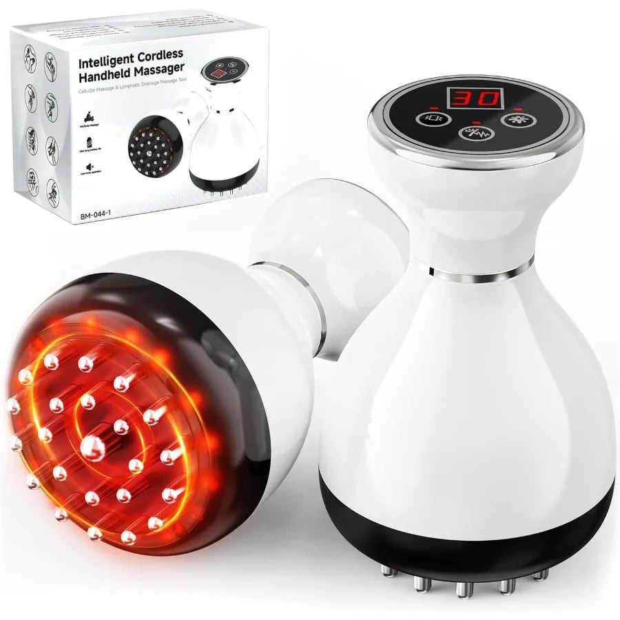 YAO HUI HUANG Lymphatic Drainage Massager With Microcurrent Red Light