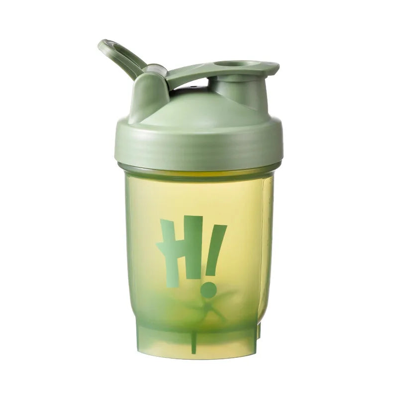 500ml Protein Powder Shaker Bottle Leak Proof Water Bottle for Gym Fitness Training Sport Shaker Mixing Cup with Scale