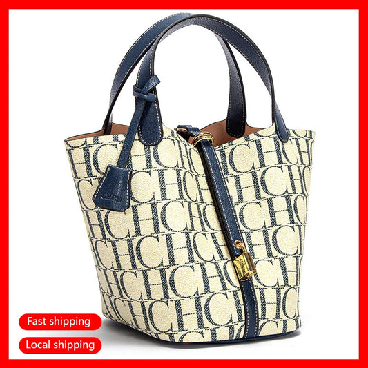 CHCH Large Capacity Daily Commuter Crossbody Bag Letter Print Design Women
