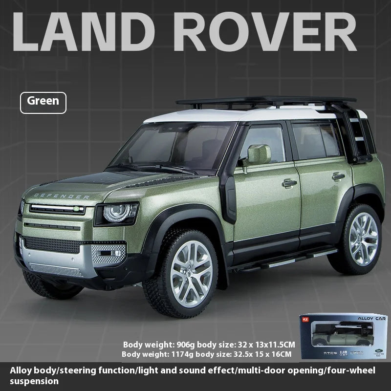 Defender 110 Off-Road Die-Cast Metal Vehicle Model for Adult Collectors