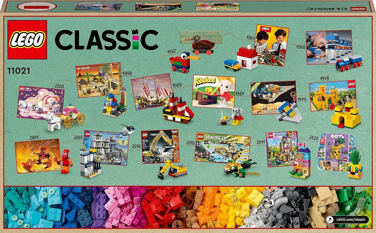 LEGO Classic Play and Creative Building Bricks Set