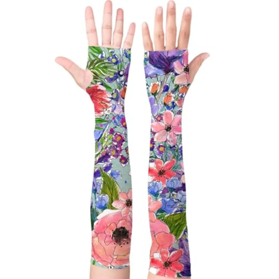 Gardening Sleeves for Women Farm Sun Protection Thorn Proof Cooling Arm Sleeves to Cover Arms for Garden Sports