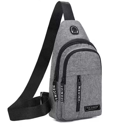 Korean Style Multifunctional Chest Bag Oxford Cloth Messenger Bag Waterproof