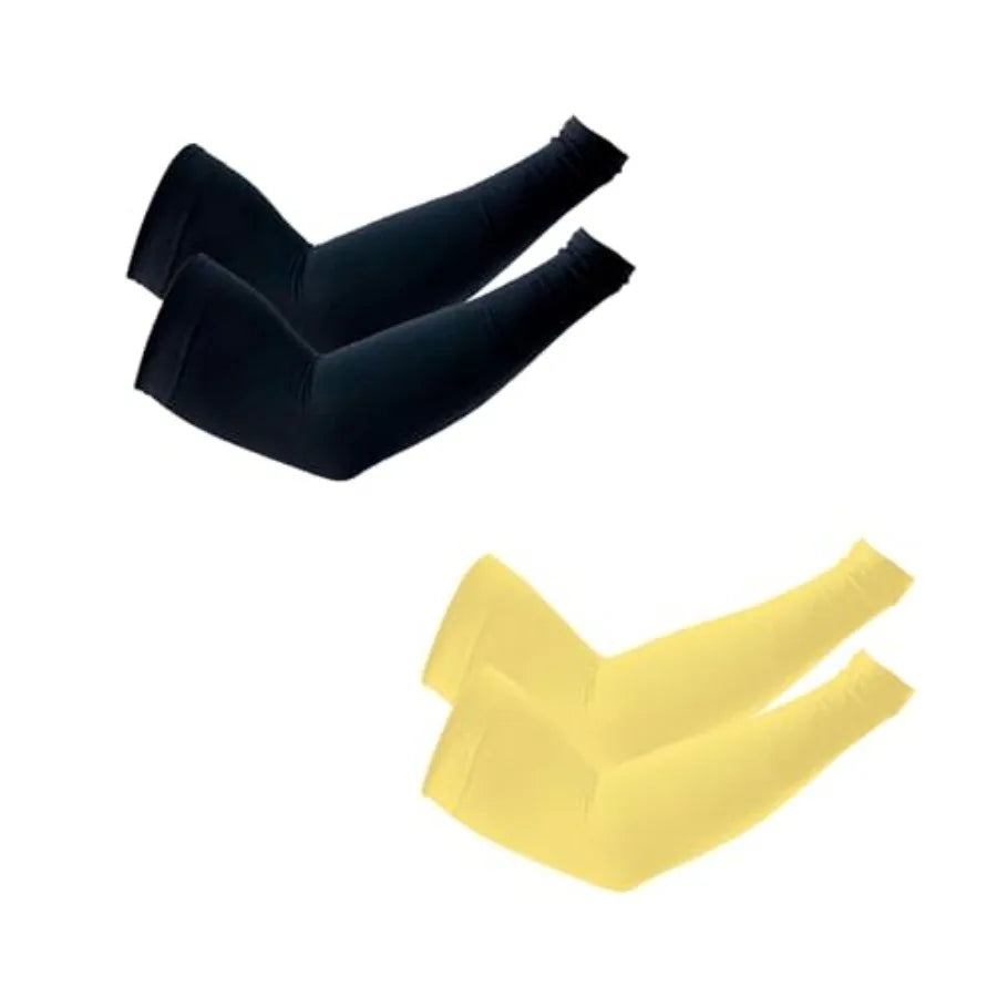 PFFY UV Protection Cooling Arm Sleeves for Men and Women UPF 50 Sun Sleeve