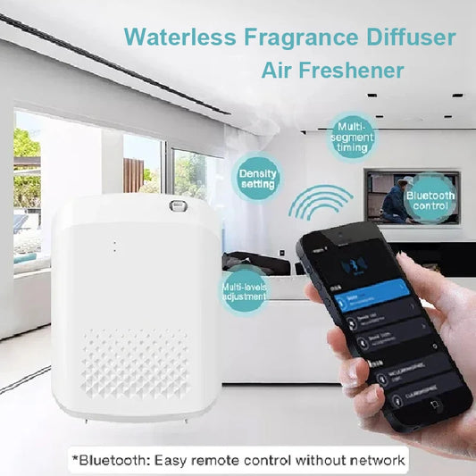 NAMSTE Fragrance Diffuser Bluetooth Control Aromatic Oil Diffuser Electric Home Air Freshener Machine Wall Hanging Free Shipping