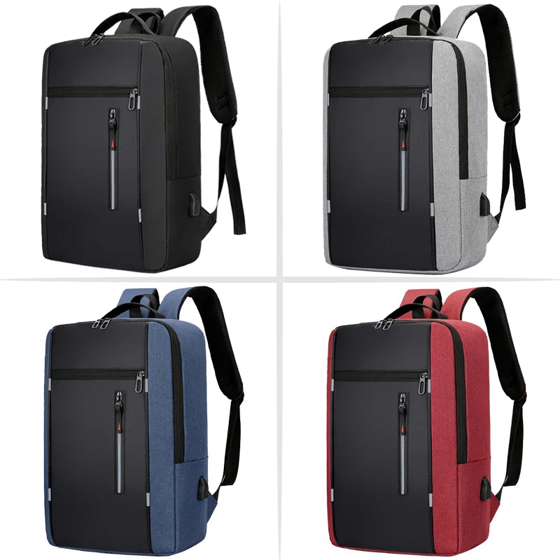 Waterproof Laptop Backpack USB Charging Unisex Large Capacity Daypack