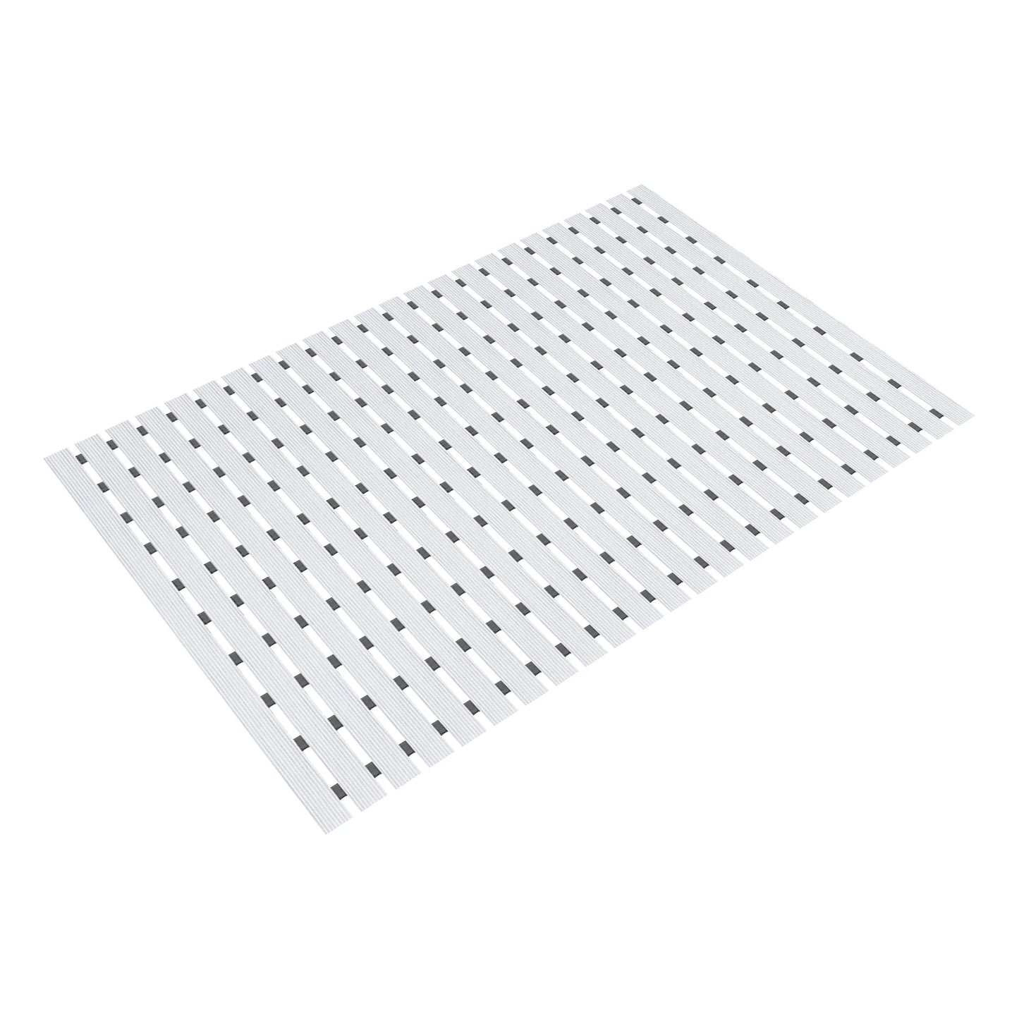 Premium Non Slip PVC Rubber Shower Mat With Textured Design