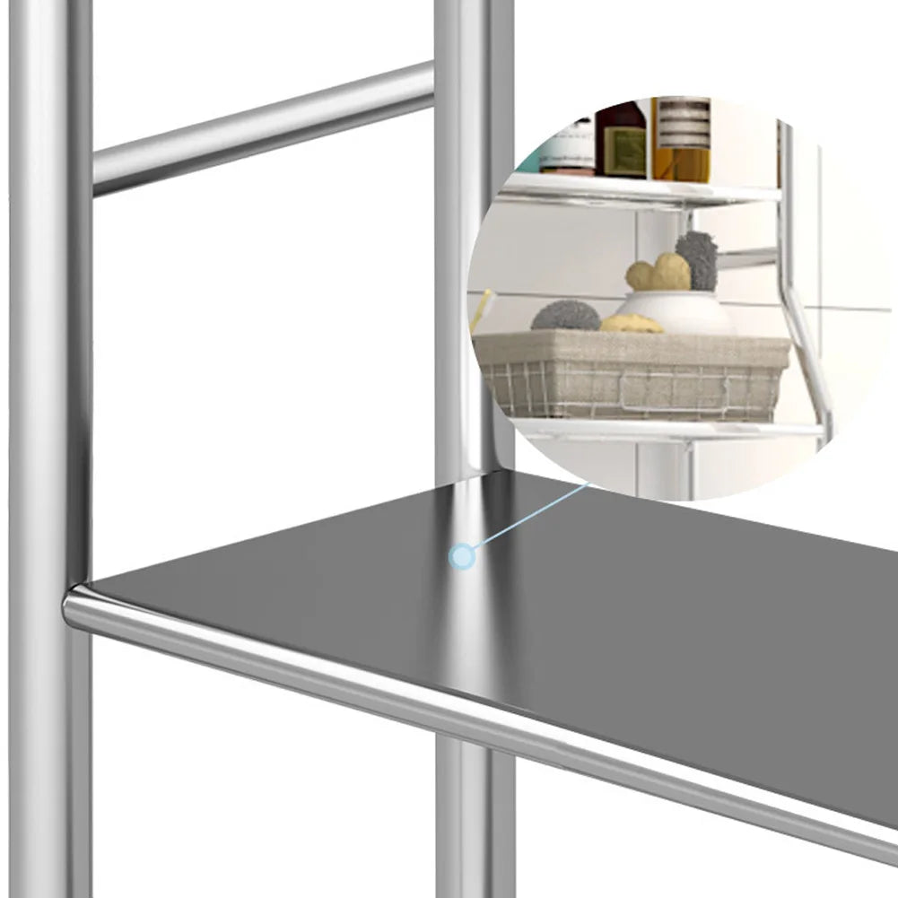 Studyset Over Toilet Storage Shelf Two Tier Bathroom Organizer