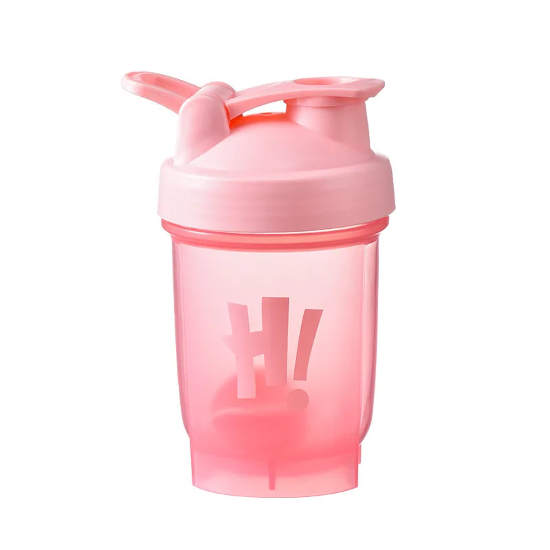 500ml Protein Powder Shaker Bottle Leak Proof Water Bottle for Gym Fitness Training Sport Shaker Mixing Cup with Scale