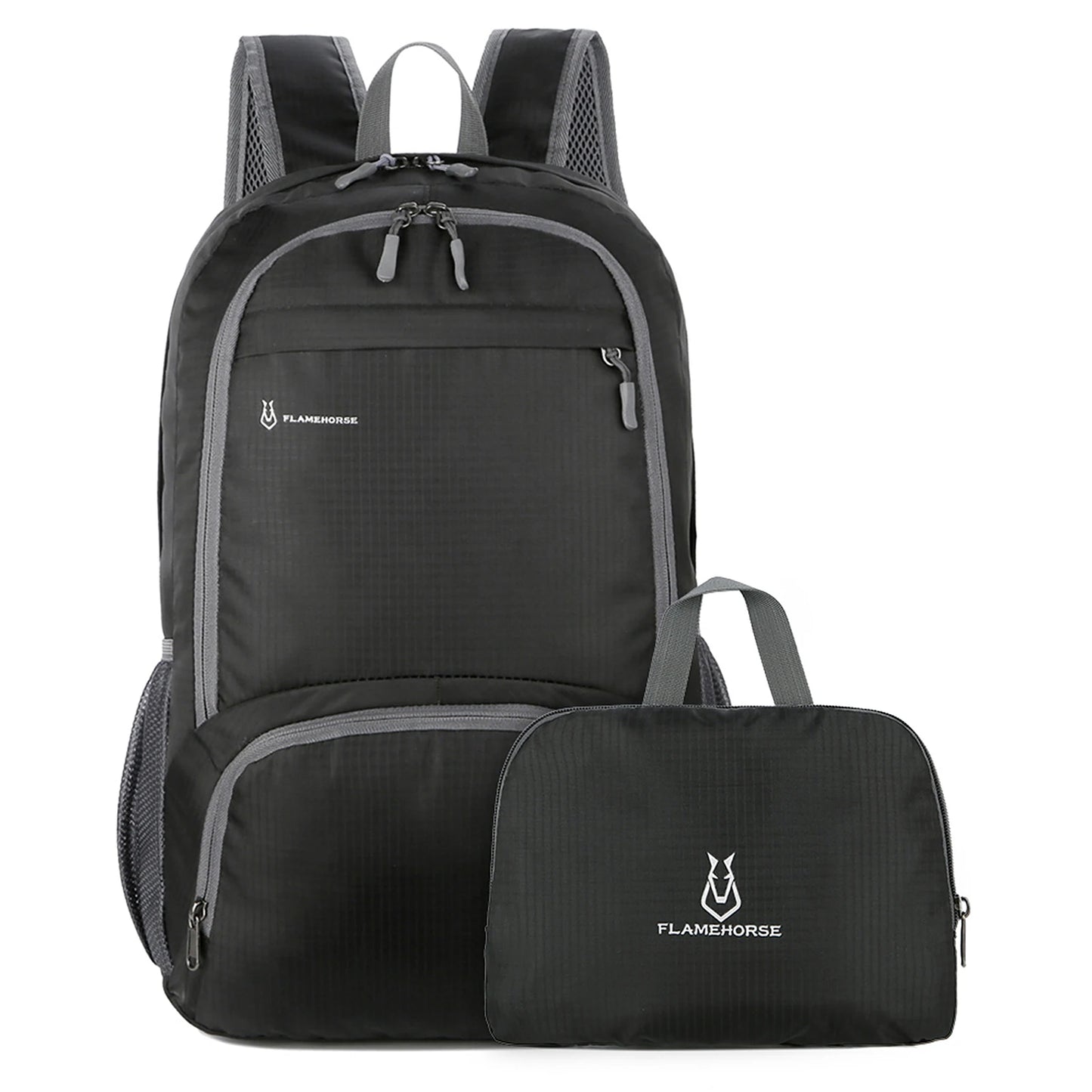 Lightweight Foldable Packable Nylon Backpack For Outdoor Travel And Hiking