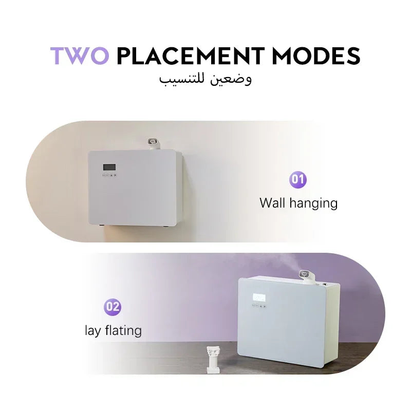 VAT Exemption US Local Aroma Diffuser Home Perfume Scent Machine Fragrance Air Freshener Essential Oil Waterless Flavoring